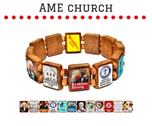 Sample - AME Church (12 tile) Bracelet-Wrist Story Products-Wrist Story Products