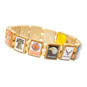 Sample - American Veteran (14 tile) Bracelet-Wrist Story Products-Wrist Story Products