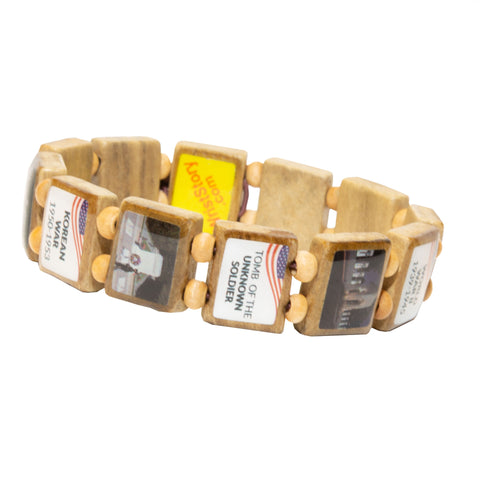 Sample - Honor Flight (12 tile) Bracelet-Wrist Story Products-Wrist Story Products