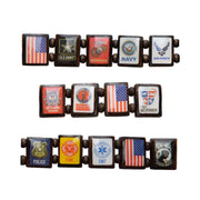 Sample - First Responders (14 tile) Bracelet-Wrist Story Products-Wrist Story Products