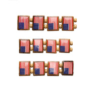 Sample - All American Flag (12 tile) Bracelet-Wrist Story Products-Wrist Story Products