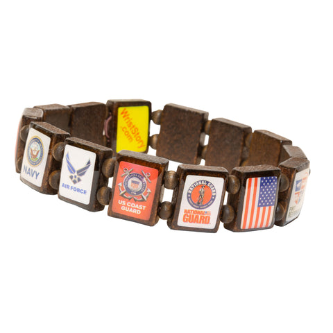 Sample - First Responders (14 tile) Bracelet-Wrist Story Products-Wrist Story Products