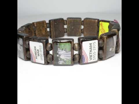 Honor Flight (HF 14 tile) - Fundraising Bracelet